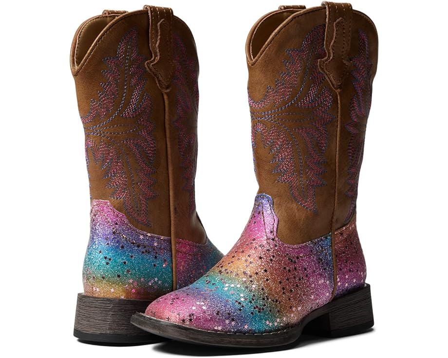 ローパー 虹色 レインボー ジュニア キッズ 【 ROPER KIDS GLITTER RAINBOW / 】 ベビー マタニティ ブーツ 16,050円