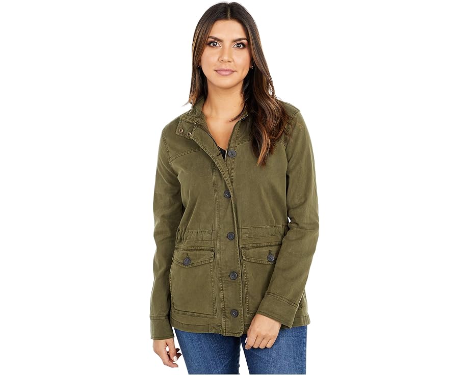 ラッキーブランド ジャケット オリーブ ナイト レディース 【 LUCKY BRAND UTILITY JACKET / OLIVE NIGHT 】