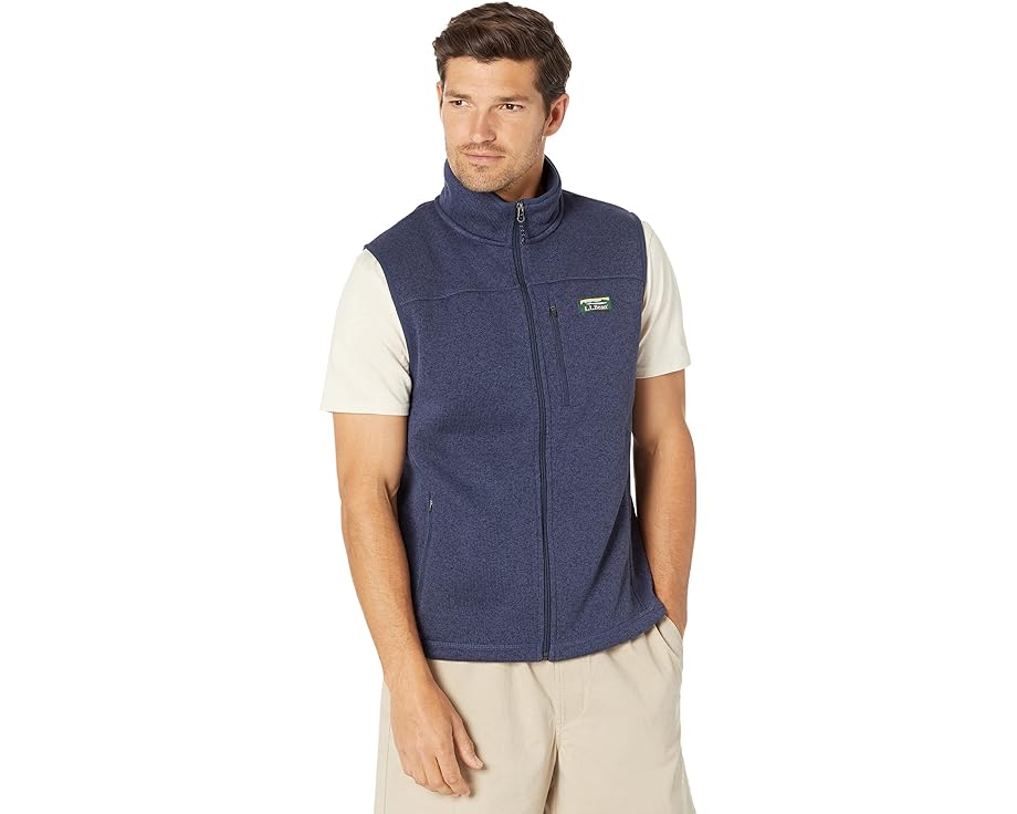 調教師 フリース 限りない L.L.BEAN メンズ 【 SWEATER FLEECE VEST / 】 メンズ流行り物 厚地の外套 上衣