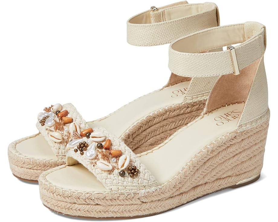 フランコサルト ベージュ レディース 【 FRANCO SARTO CLEMENSSHL / BEIGE RAFFIA 】 パンプス