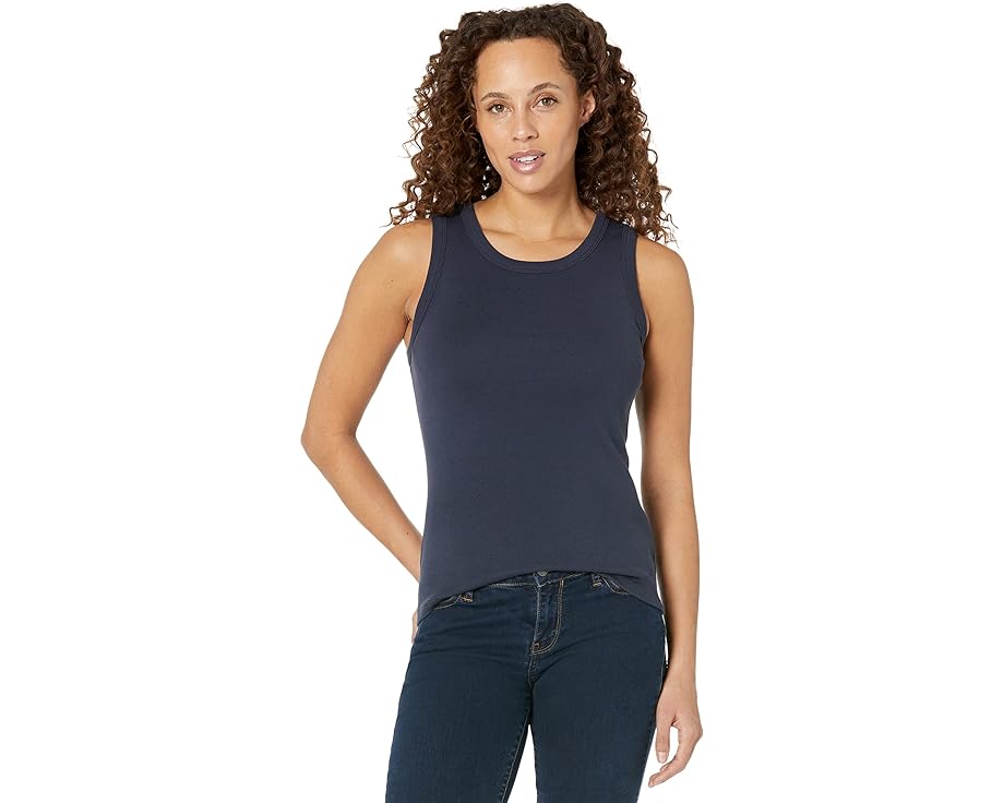 リラピー タンクトップ レディース 【 LILLA P 1X1 RIB JEWEL TANK / 】 レディースファッション トップス Tシャツ カットソー