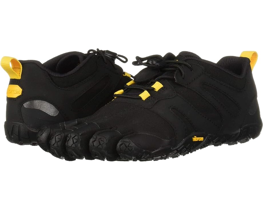 ビブラムファイブフィンガーズ 黒いこと 黒いこと 黄味がかった 黄色 2.0 スニーカー レディース 【 VIBRAM FIVEFINGERS V-TRAIL / BLACK YELLOW 】