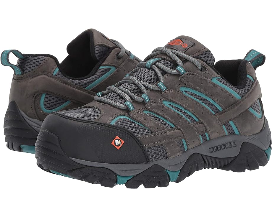 メレル ワーク スニーカー レディース 【 MERRELL WORK MOAB VERTEX VENT COMPOSITE TOE / PEWTER 】|スニケス