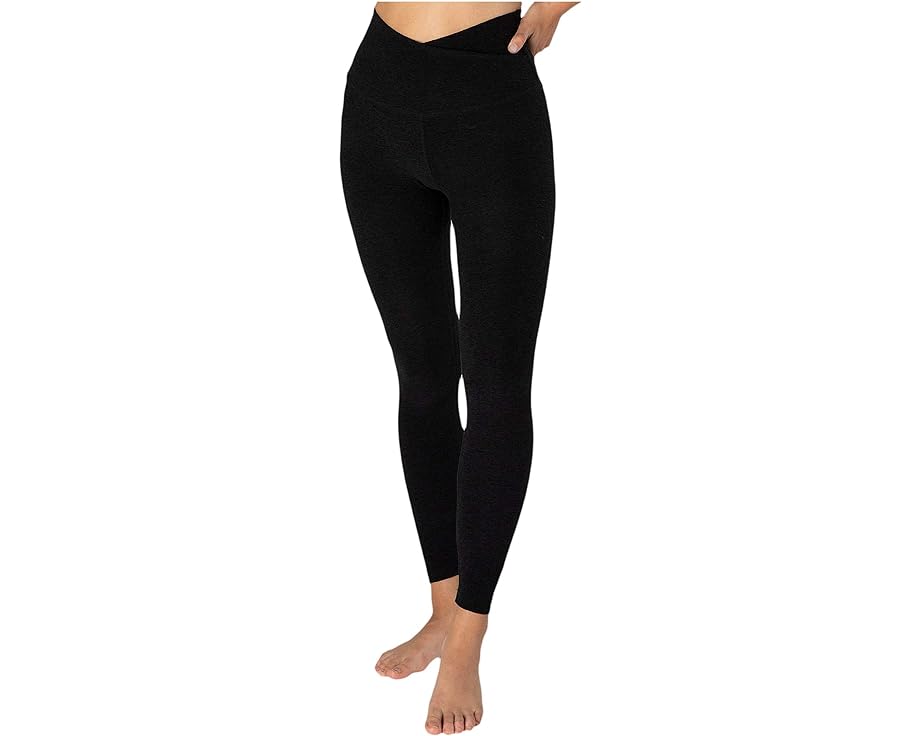 ビヨンドヨガ レギンス タイツ ナイト レディース 【 BEYOND YOGA SPACEDYE AT YOUR LEISURE HW MIDI LEGGINGS / DARKEST NIGHT 】 レディースファッション ボトムス パンツ|スニケス