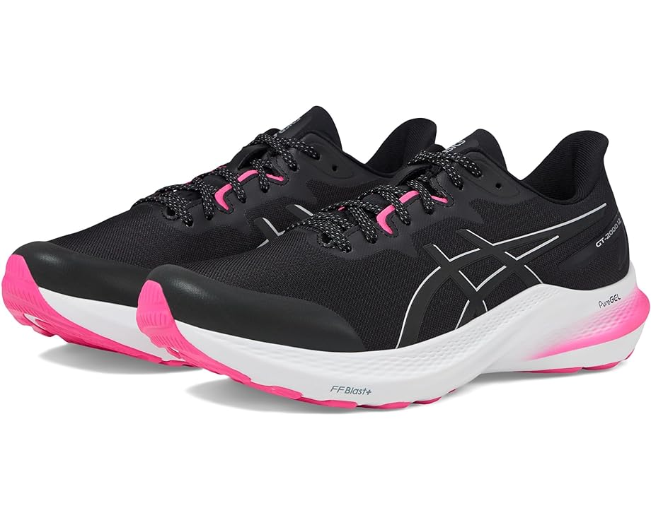 アシックス 黒色 ブラック ピュア 銀色 シルバー GT2000・・ スニーカー レディース 【 ASICS GT-2000・・ 12 LITE-SHOW / BLACK PURE SILVER 】 24,124円