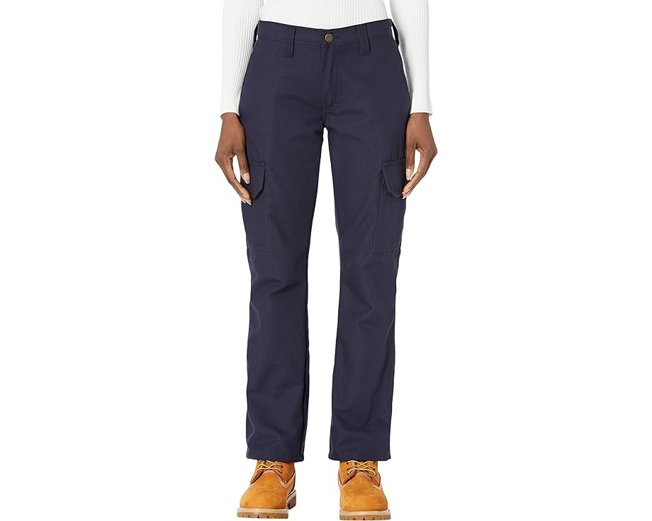 カーゴ 紺色 ネイビー レディース 【 TYNDALE FRC UTILITY CARGO WORK PANTS / NAVY 】 レディースファッション ボトムス パンツ