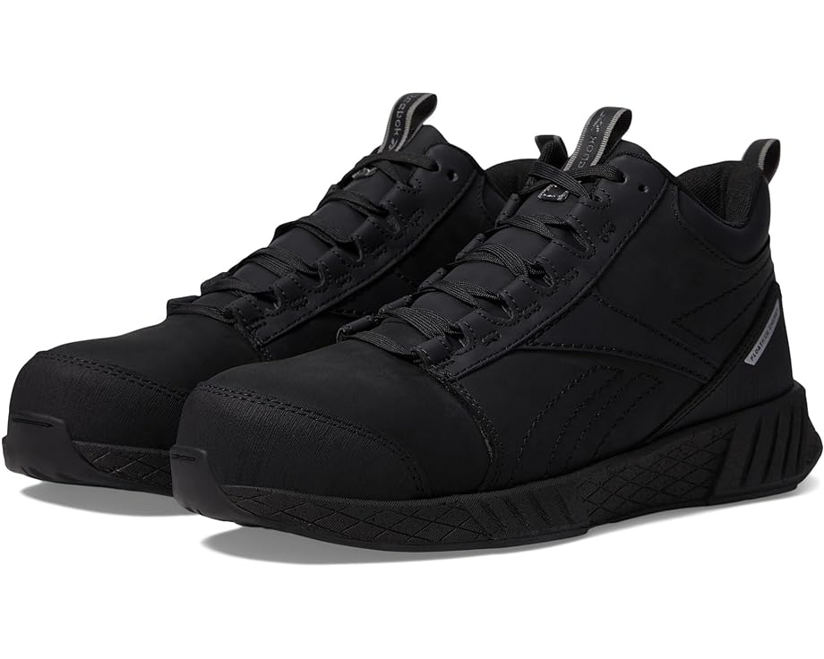 リーボック ワーク リーボック フュージョン ミッド 黒色 ブラック スニーカー メンズ 【 REEBOK WORK FUSION FORMIDABLE WORK MID CUT COMPOSITE TOE EH / BLACK BLACK 】 26,325円