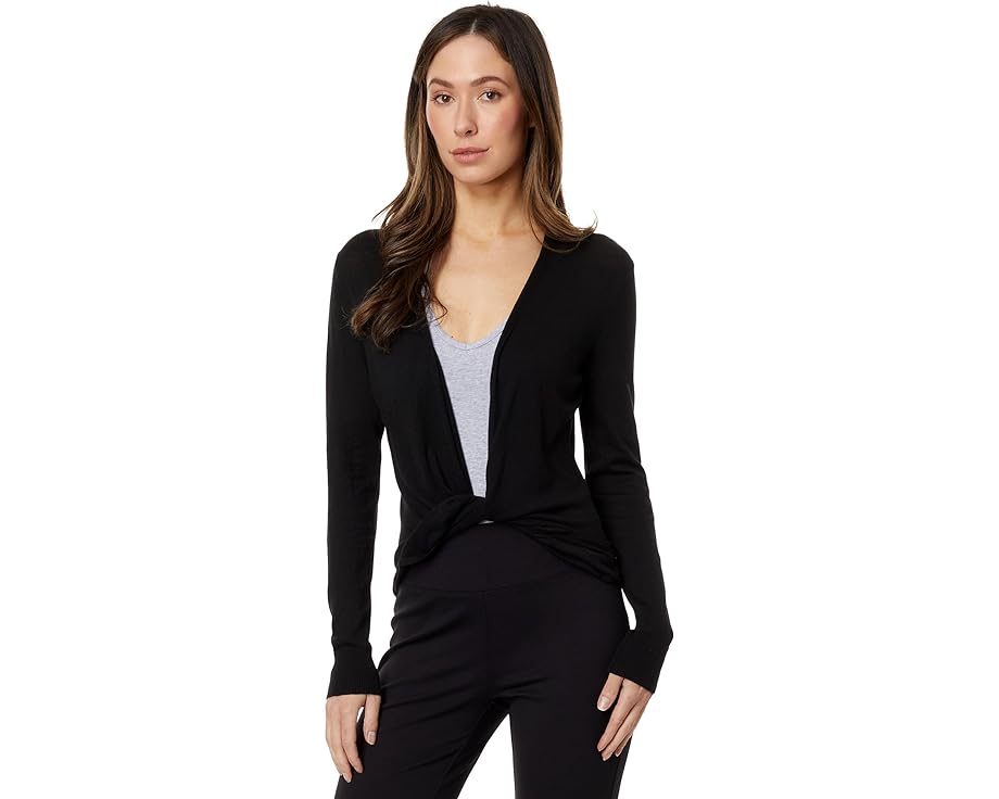 ニックプラスゾーイ カーディガン 黒色 ブラック NIC+ZOE レディース 【 ALL YEAR 4-WAY CARDIGAN / BLACK ONYX 】 レディースファッション トップス ニット セーター