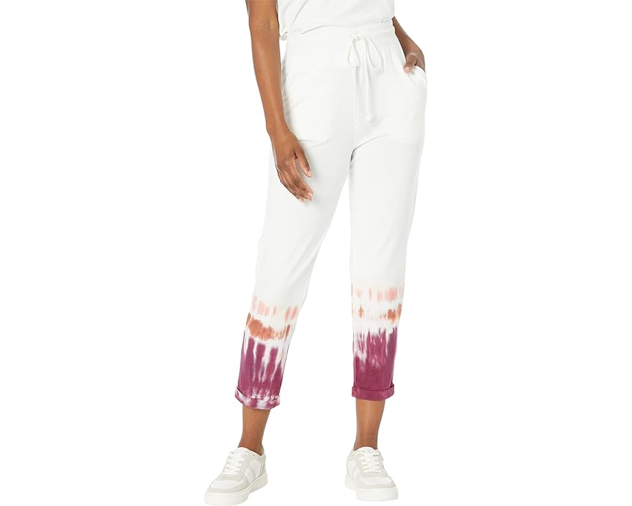 モッドオードック レディース 【 MOD-O-DOC TIE-DYE COTTON MODAL SPANDEX TERRY CUFFED CROPPED PANTS / 】 レディース流行り物 ボトムス ズボン下