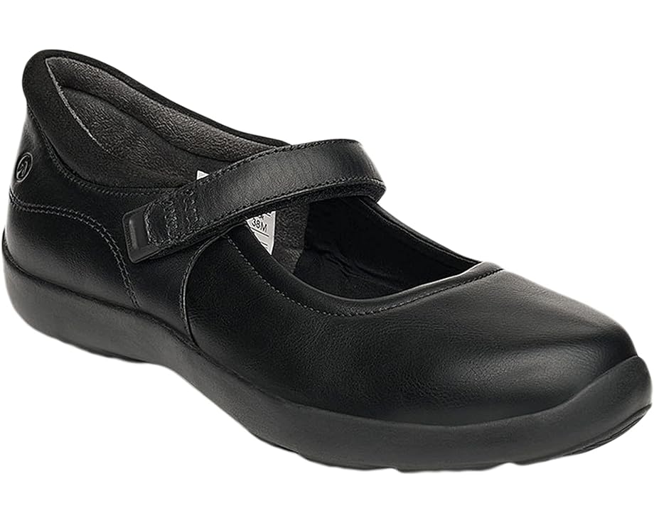 心地よい 黒いこと 黒いこと NO. レディース 【 ANODYNE 33 CASUAL MARY JANE STRETCH / BLACK STRETCH 】