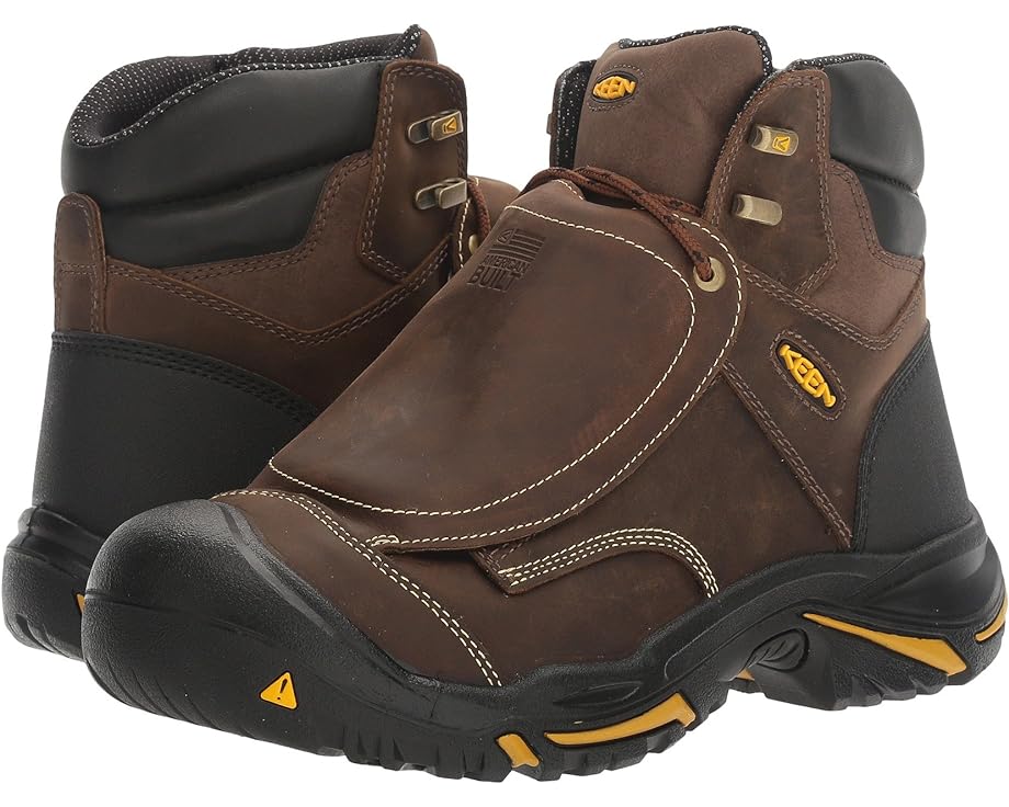 キーン ユーティリティ カスケード 茶色 ブラウン オリーブ MT. 6" メンズ 【 KEEN UTILITY VERNON EXTERNAL MET / CASCADE BROWN TAWNEY OLIVE 】 ブーツ｜スニケス