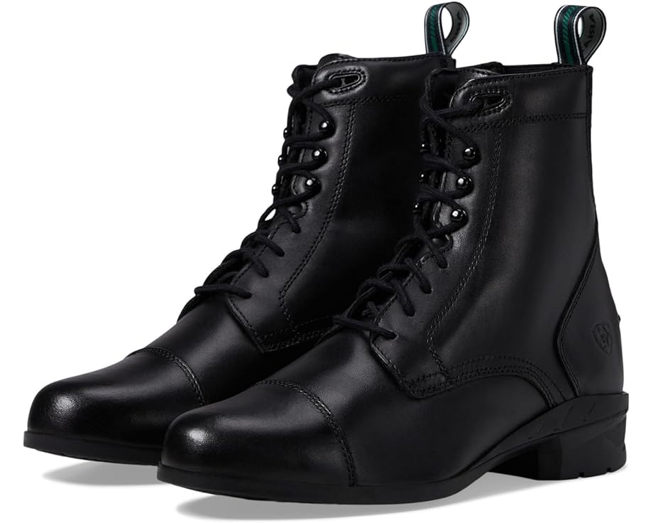 アリアット 黒色 ブラック レディース 【 ARIAT HERITAGE IV PADDOCK / BLACK 】 ブーツ｜スニケス