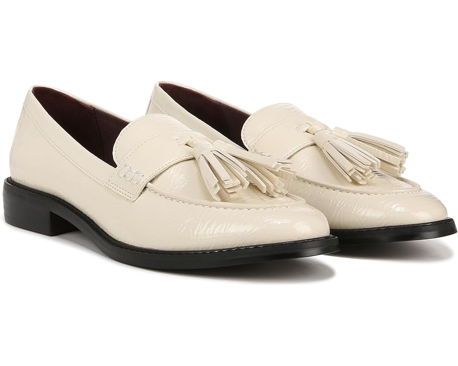 フランコサルト スリッポン 置き目毛革 白いこと 白いこと レディース 【 FRANCO SARTO CAROLYNN SLIP-ON TASSEL LOAFERS / PUTTY WHITE 】