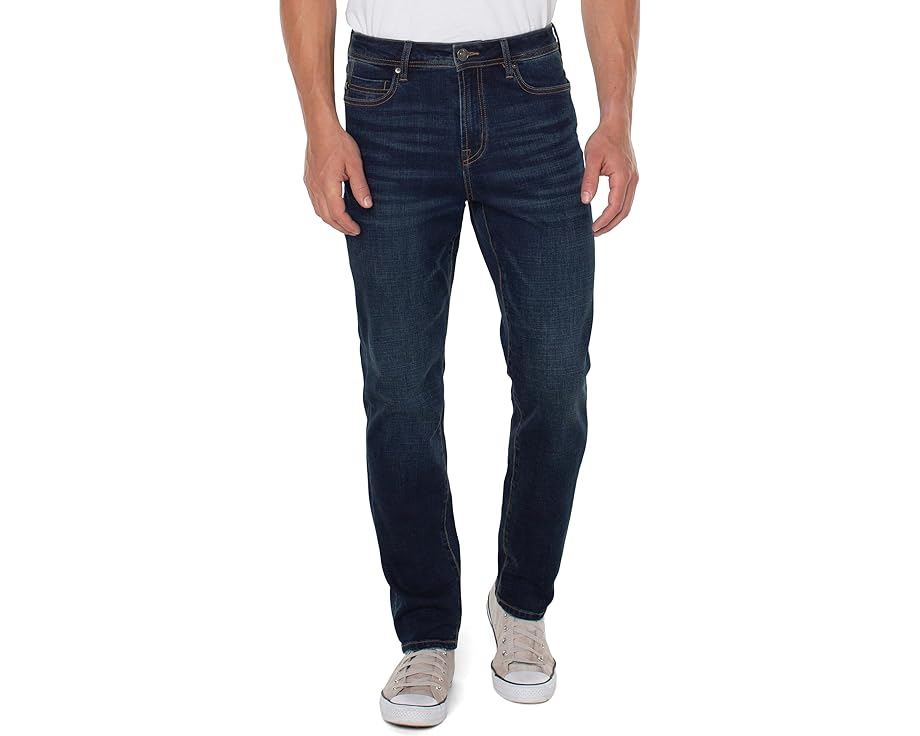 モダン デニム ロサンゼルス キングスTON メンズ 【 LIVERPOOL LOS ANGELES KINGSTON MODERN STRAIGHT COOLMAX DENIM / EL CAMINO 】 ブーツ