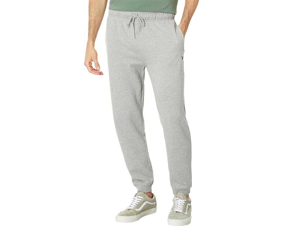 ハーレー ソリッド フリース ジョガーパンツ 灰色 グレー ヘザー & メンズ 【 HURLEY ONE ONLY SOLID FLEECE JOGGERS / DARK GREY HEATHER 】 メンズファッション ズボン