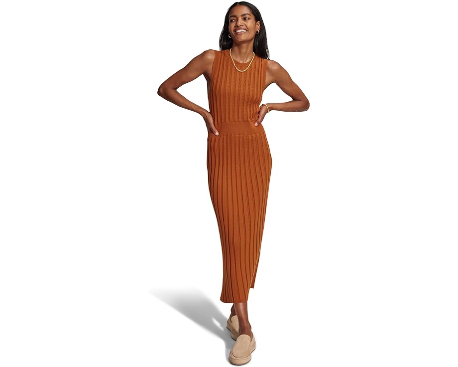 バーリー ニット ドレス レディース 【 VARLEY FLORIAN KNIT DRESS / ALMOND 】 レディースファッション