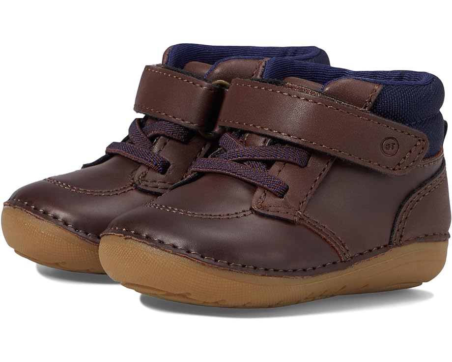 ストライドライト 茶色 ブラウン ジュニア キッズ 【 STRIDE RITE SM GANNON / BROWN 】 ベビー マタニティ ブーツ
