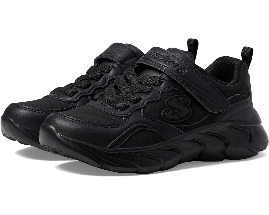 スケッチャーズ ダイナミック タイム ジュニア キッズ 【 SKECHERS KIDS DYNAMIC DASH - TARDY TIME 302615L / 】 ベビー マタニティ スニーカー