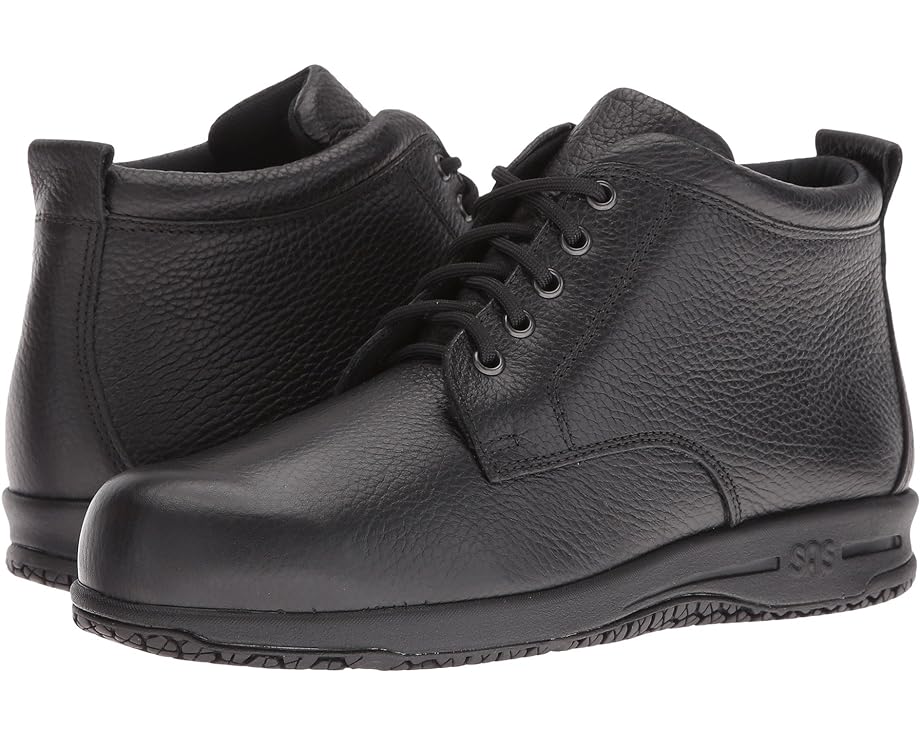 エスエーエス ブーツ 黒色 ブラック レディース 【 SAS ALPINE NON SLIP LACE UP BOOT / BLACK 】