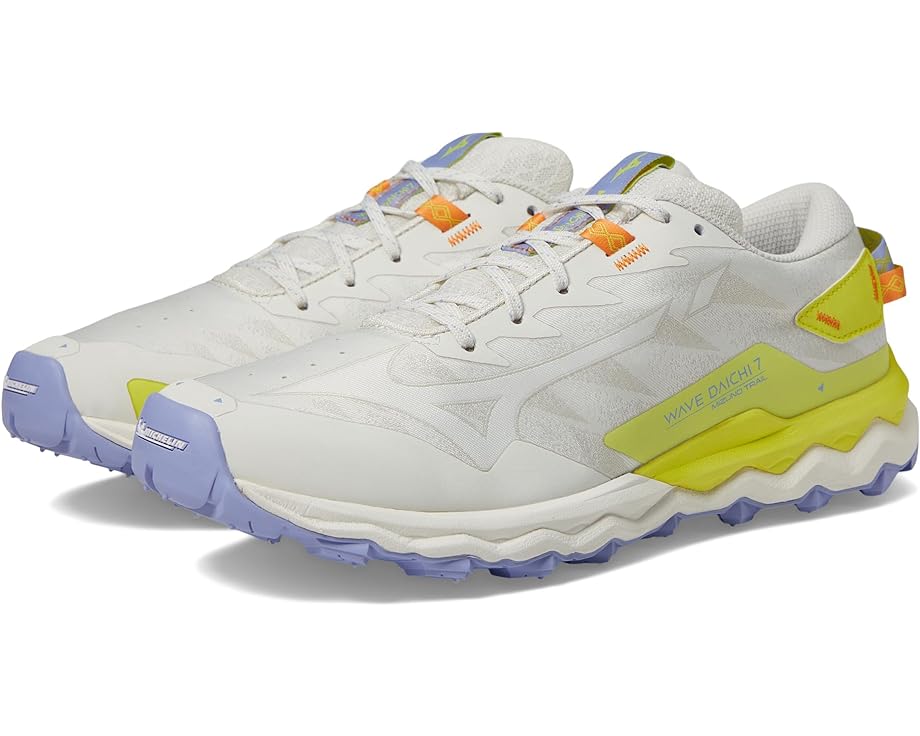 ミズノ ウェーブ ウェイブ ロキシー 白色 ホワイト スニーカー レディース 【 MIZUNO WAVE DAICHI 7 ROXY / SNOW WHITE LIMEADE 】
