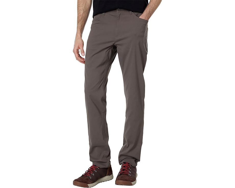 スタンダード L.L.BEAN メンズ 【 VENTURESTRETCH FIVE-POCKET PANTS, STANDARD FIT, STRAIGHT LEG, LEG / DARK CINDER 】 メンズファッション ズボン パンツ