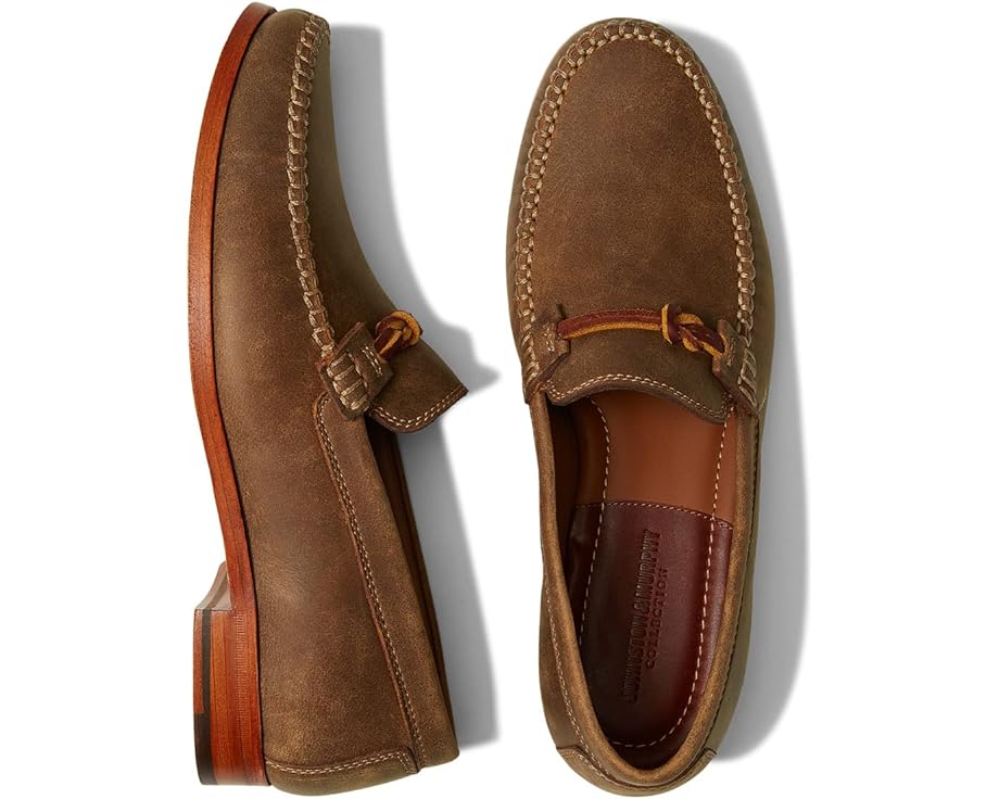 コレクション レザー 茶色 ブラウン & メンズ 【 JOHNSTON & MURPHY COLLECTION BALDWIN LEATHER BIT / BROWN AMERICAN FULL GRAIN 】 ローファー
