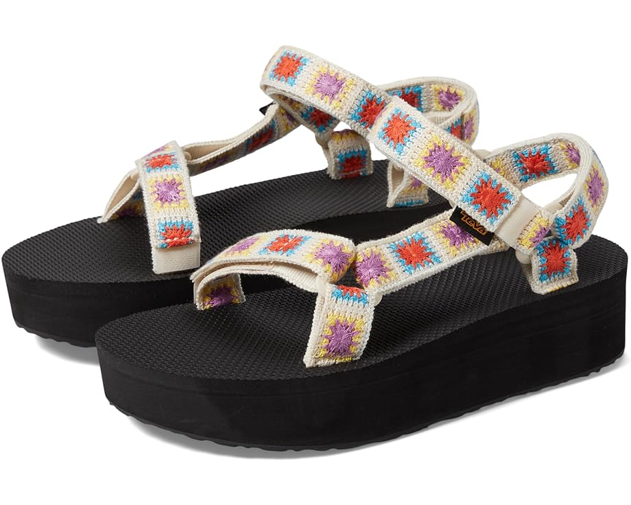 テバ レディース 【 TEVA FLATFORM UNIVERSAL CROCHET / 】 サンダル