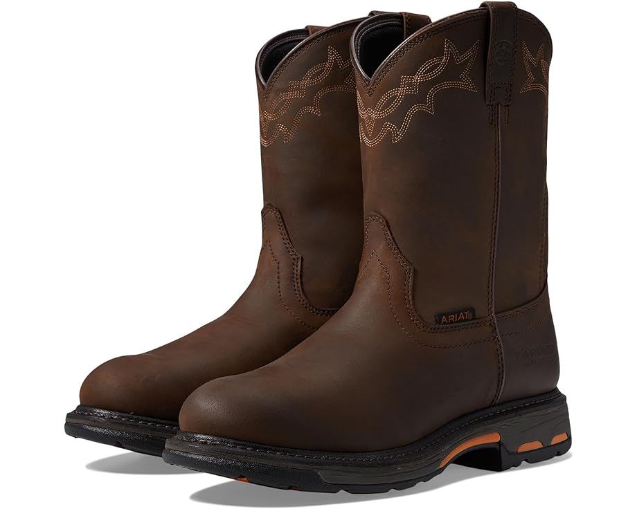 楽天市場】アリアット ブーツ 茶色 ブラウン ワークブーツS メンズ