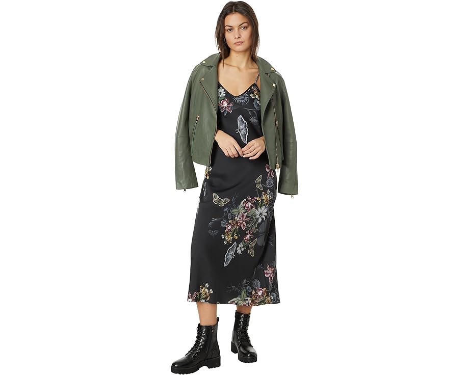オールセインツ ドレス 黒色 ブラック レディース 【 ALLSAINTS BRYONY SANIBEL DRESS / BLACK 】 レディースファッション