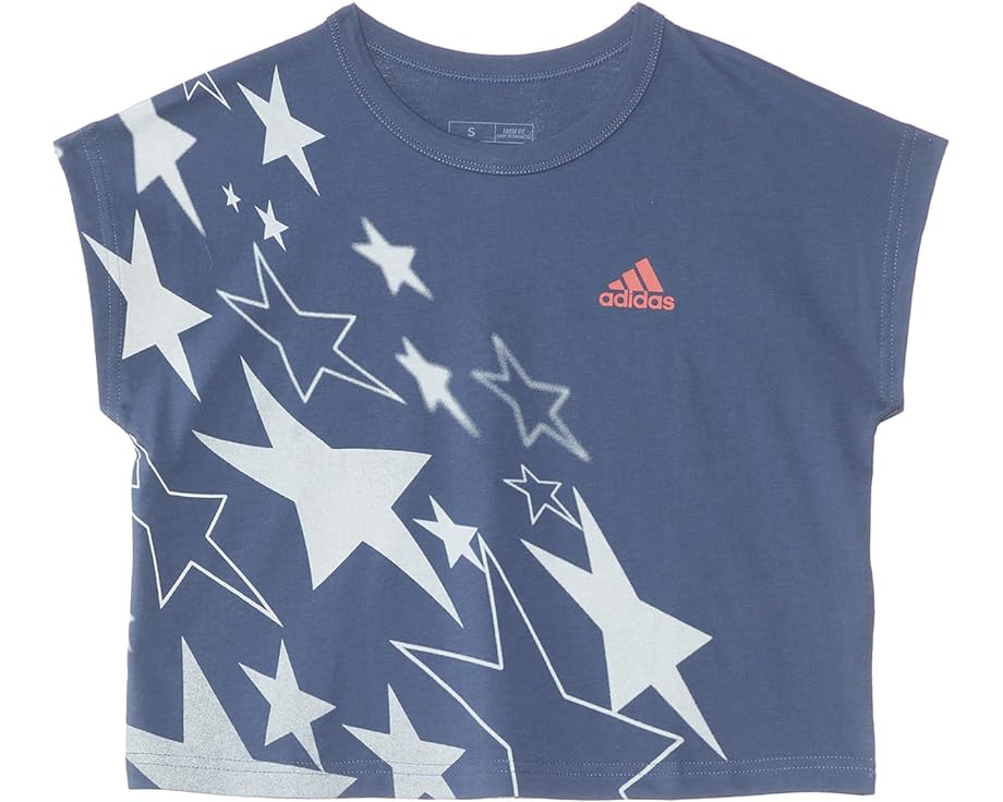 アディダス ボックス 紺色 ネイビー ジュニア キッズ 【 ADIDAS KIDS SLEEVLESS BOX TOP / LT NAVY 】 ベビー マタニティ トップス Tシャツ カットソー