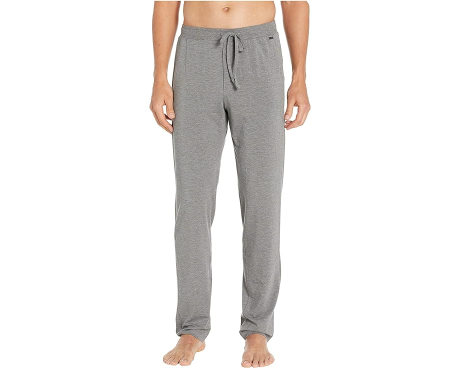 ハンロ メンズ 【 HANRO CASUALS LONG PANTS / STONE MELANGE 】 下着類 下着類 ナイト爵御召しもの ナイト爵 お座敷 パジャマ