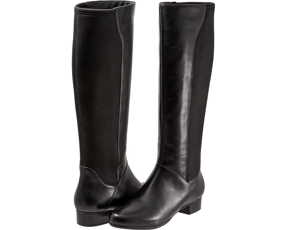 トロッターズ 黒色 ブラック レディース 【 TROTTERS MISTY / BLACK 】 ブーツ|スニケス