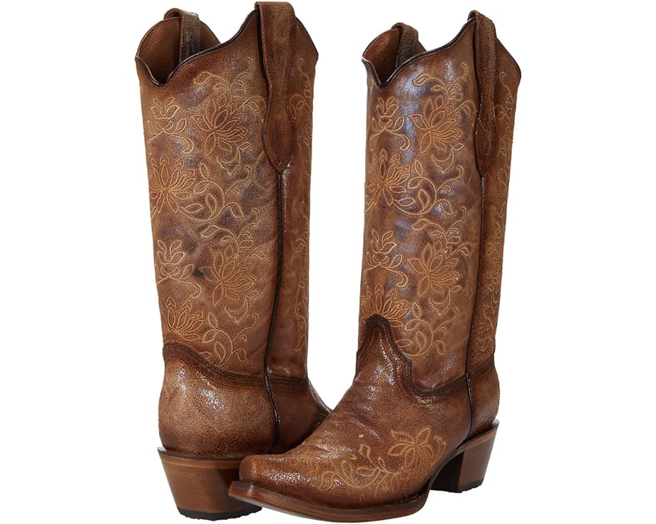 コーラルブーツ ブーツ 茶色 ブラウン レディース 【 CORRAL BOOTS L2038 / BROWN 】|スニケス