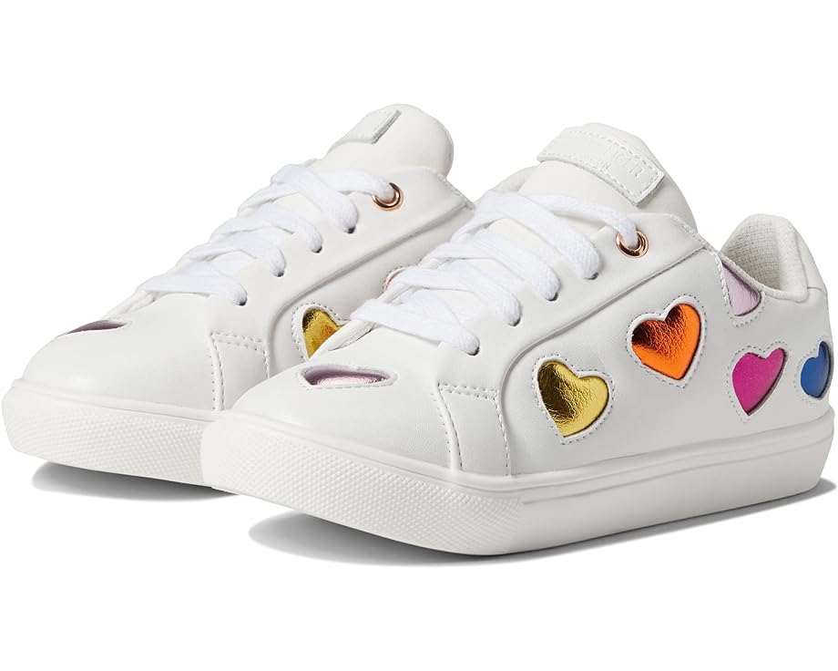 白色 ホワイト ジュニア キッズ 【 KURT GEIGER LONDON KIDS MINI LANE LOVE / WHITE 】 ベビー マタニティ スニーカー