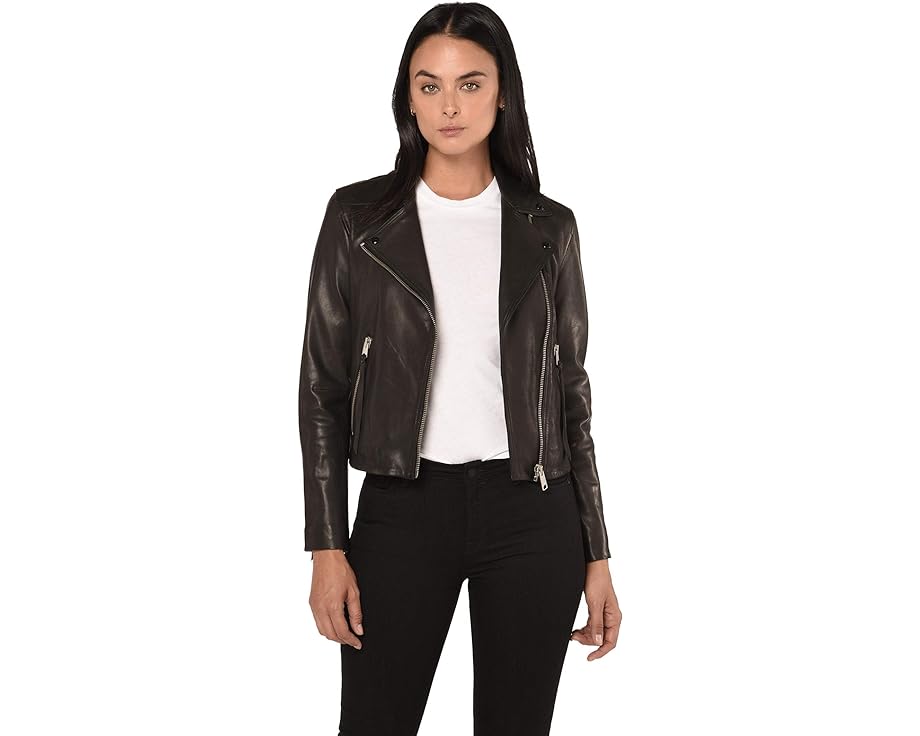 オールセインツ 黒色 ブラック レディース 【 ALLSAINTS DALBY BIKER / BLACK 】｜スニケス