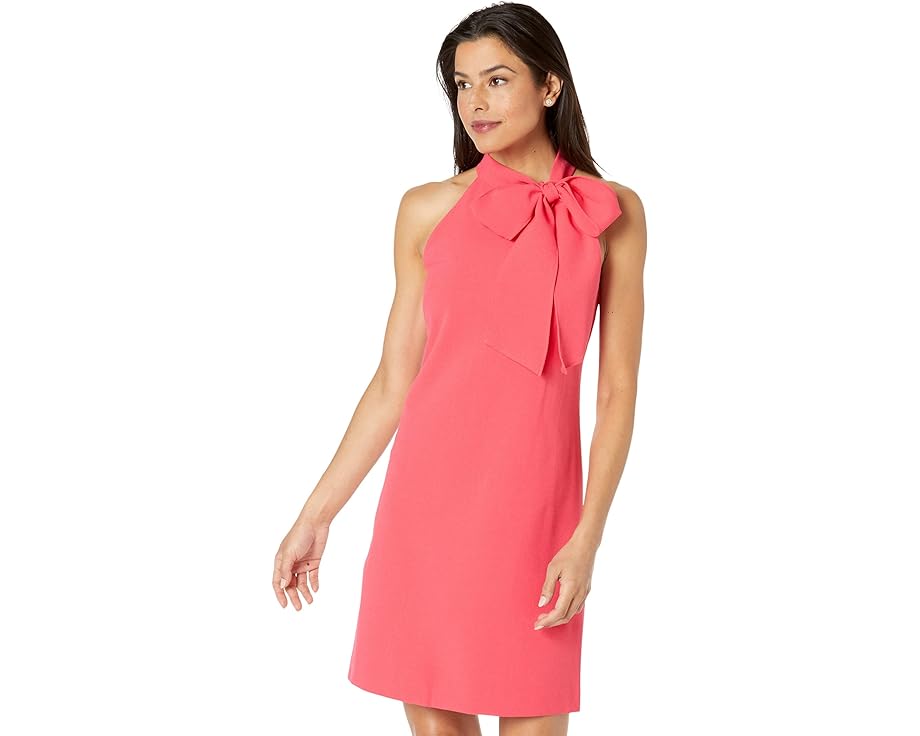 ヴィンスカムート 縮緬 御召しもの レディース 【 VINCE CAMUTO CREPE BOW NECK HALTER DRESS / WATERMELON 】 レディース流行り物