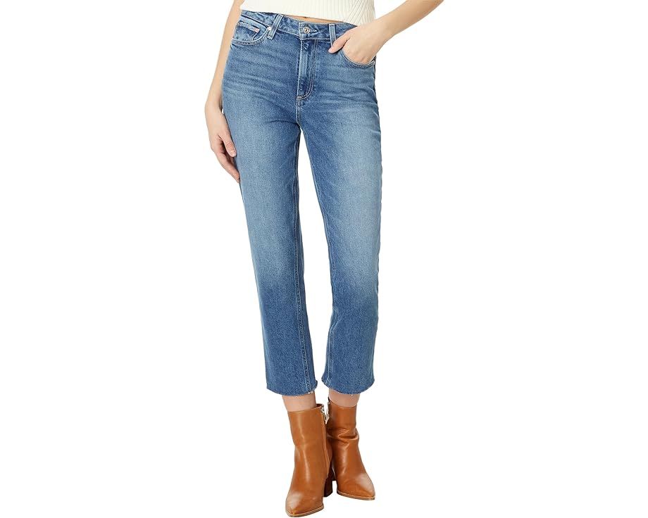 ペイジ レディース 【 PAIGE HIGH-RISE BRIGITTE RAW HEM CUF IN STRONGHOLD / 】 ブーツ|スニケス