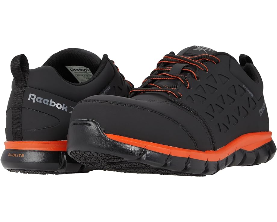 リーボック ワーク リーボック サブライト 黒色 ブラック スニーカー メンズ 【 REEBOK WORK SUBLITE CUSHION WORK - RB4050 / BLACK 】