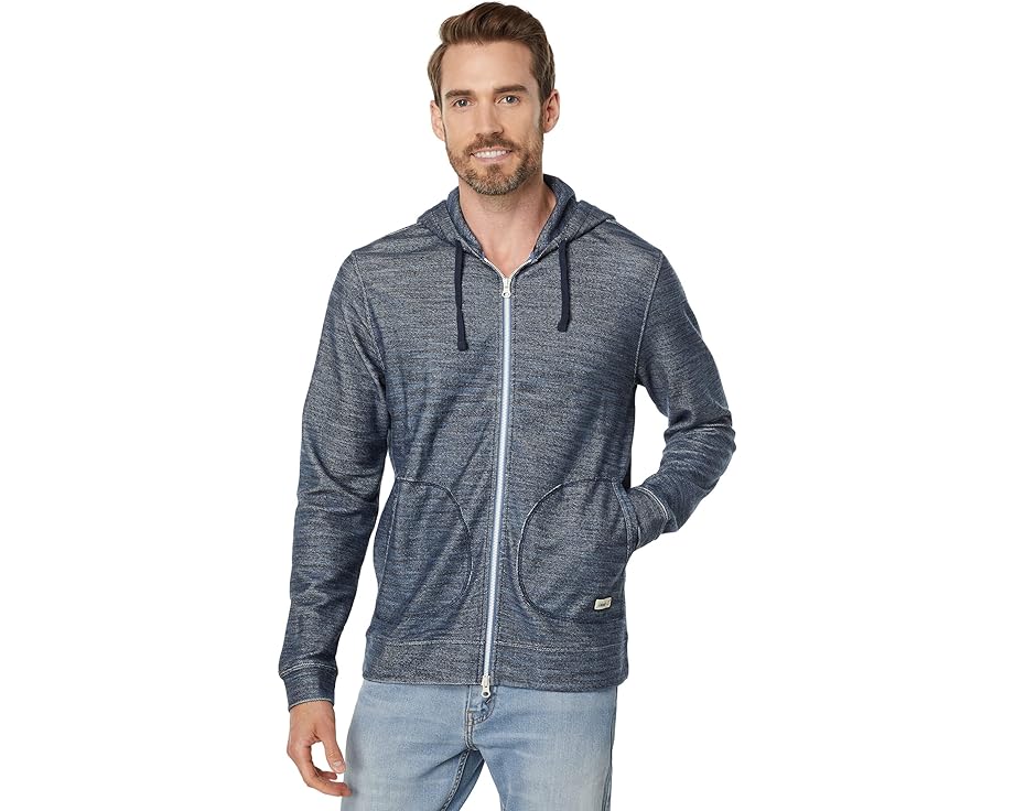 ジョニーオー フーディー パーカー メンズ 【 JOHNNIE-O RIP ZIP FRONT HOODIE / WAKE 】 メンズファッション トップス 19,224円