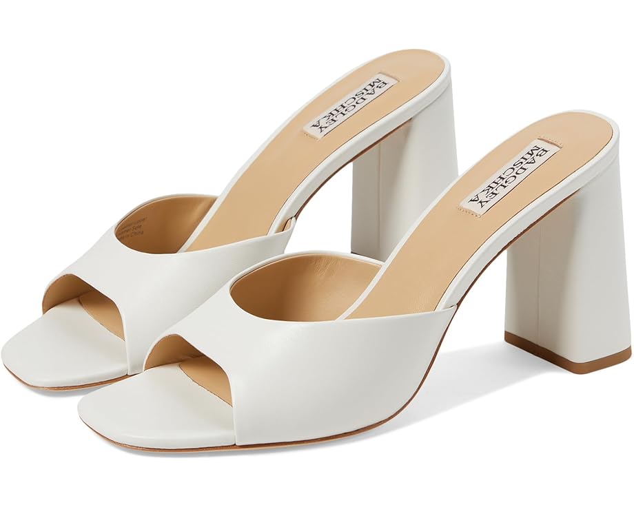 バッジェリーミシュカ 白色 ホワイト レディース 【 BADGLEY MISCHKA CADENCE / SOFT WHITE 】 パンプス｜スニケス