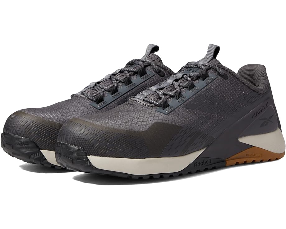 リーボック ワーク リーボック ナノ 灰色 グレー 黒色 ブラック スニーカー メンズ 【 REEBOK WORK NANO X1 ADVENTURE WORK SD COMP TOE / GREY BLACK 】 27,288円