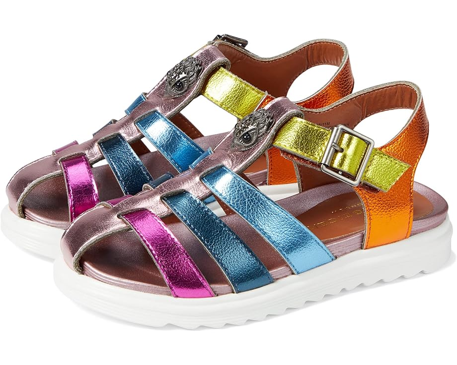 ジュニア キッズ 【 KURT GEIGER LONDON KIDS KENSINGTON FISHERMAN / MULTI 】 ベビー マタニティ サンダル｜スニケス
