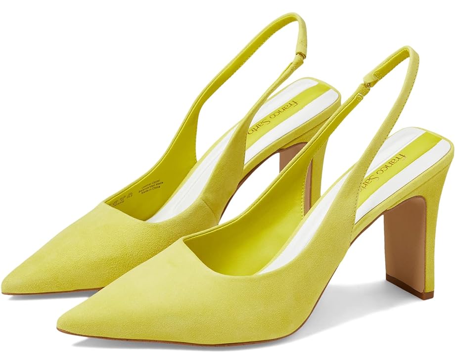 フランコサルト 緑 緑であること なめし革 レディース 【 FRANCO SARTO AVERIE / APPLE GREEN LEATHER 】 パンプス