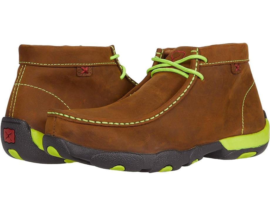 黄色 イエロー メンズ 【 TWISTED X WORK MDMST02 / DISTRESSED SADDLE NEON YELLOW 】 ブーツ｜スニケス