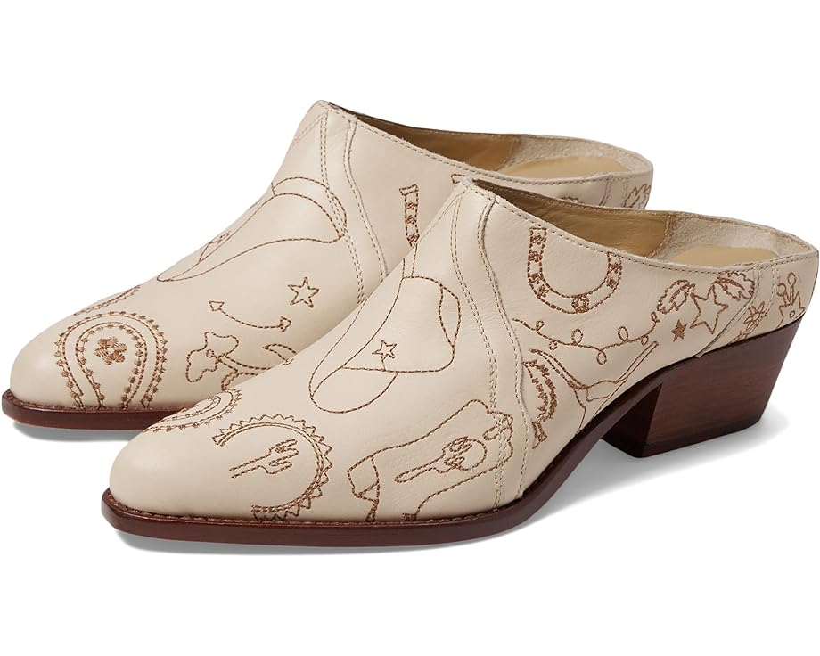 フリーピープル フリー ウェスタン レディース 【 FREE PEOPLE NEW FRONTIER WESTERN MULE / BONE 】 パンプス｜スニケス