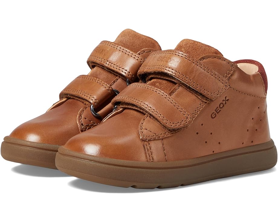 ジェオックス ジュニア キッズ 【 GEOX KIDS BIGLIA 4 / COGNAC 】 ベビー マタニティ スニーカー
