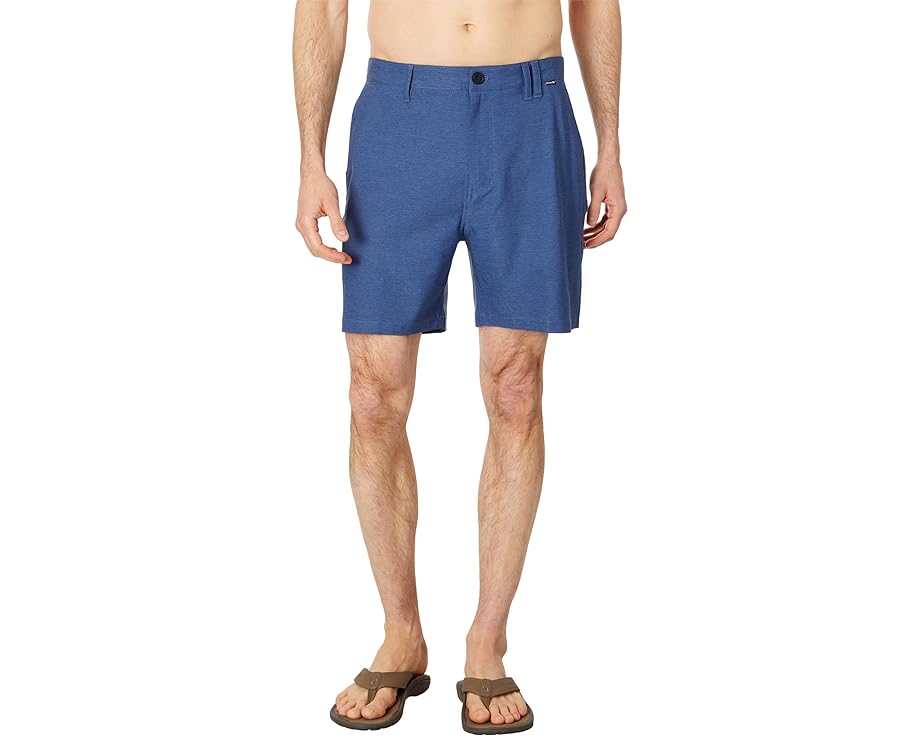 ハーレー ヘザー 18\" メンズ 【 HURLEY PHANTOM HEATHER WALKSHORTS / OBSIDIAN 】 ブーツ