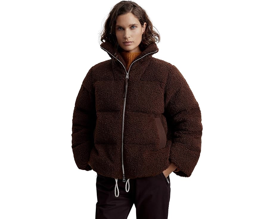 バーリー ジャケット パファージャケット レディース 【 VARLEY WILKINS SHERPA PUFFER JACKET / CHESTNUT 】|スニケス