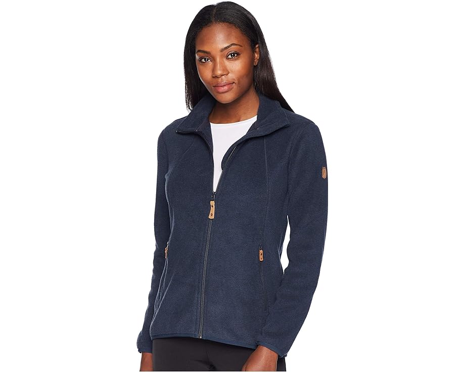 フェールラーベン フリース 紺色 ネイビー FJ?LLR?VEN レディース 【 STINA FLEECE / DARK NAVY 】｜スニケス