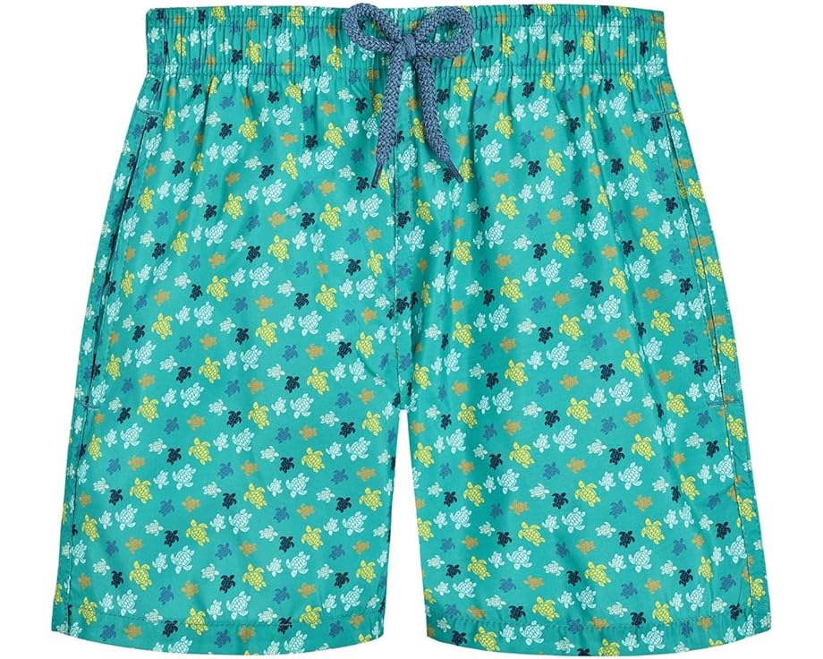 ミクロ お坊っちゃん キッズ 【 VILEBREQUIN KIDS MICRO TURTLES JIHIN / VERT TROPEZIEN 】 もの言う花 マタニティ 水泳着